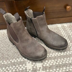 Women’s Brown Chelsea Boots by Rieker